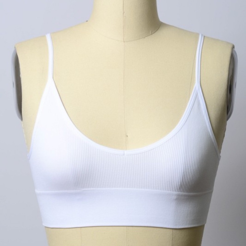 LAST 1 NEW Amazing Fit Seamless Minimalist Bralette Bra Brami - Picture 4 of 7